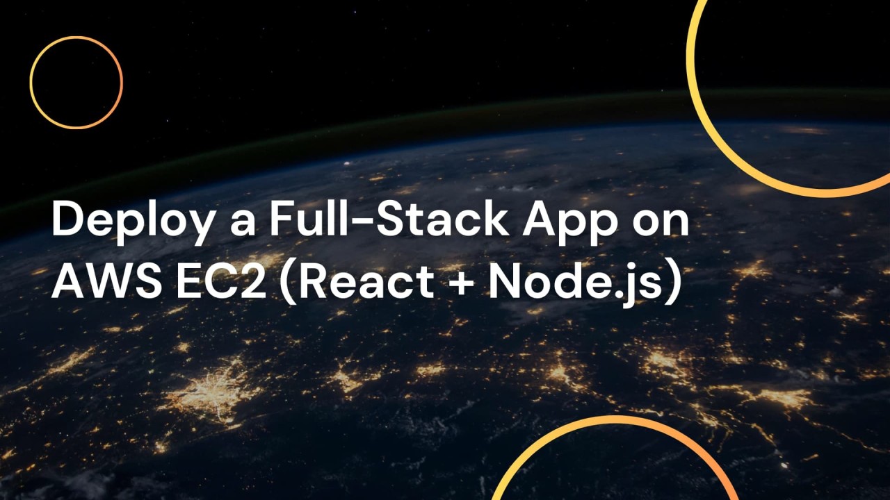 Deploy a Full-Stack App on AWS EC2 (React + Node.js)