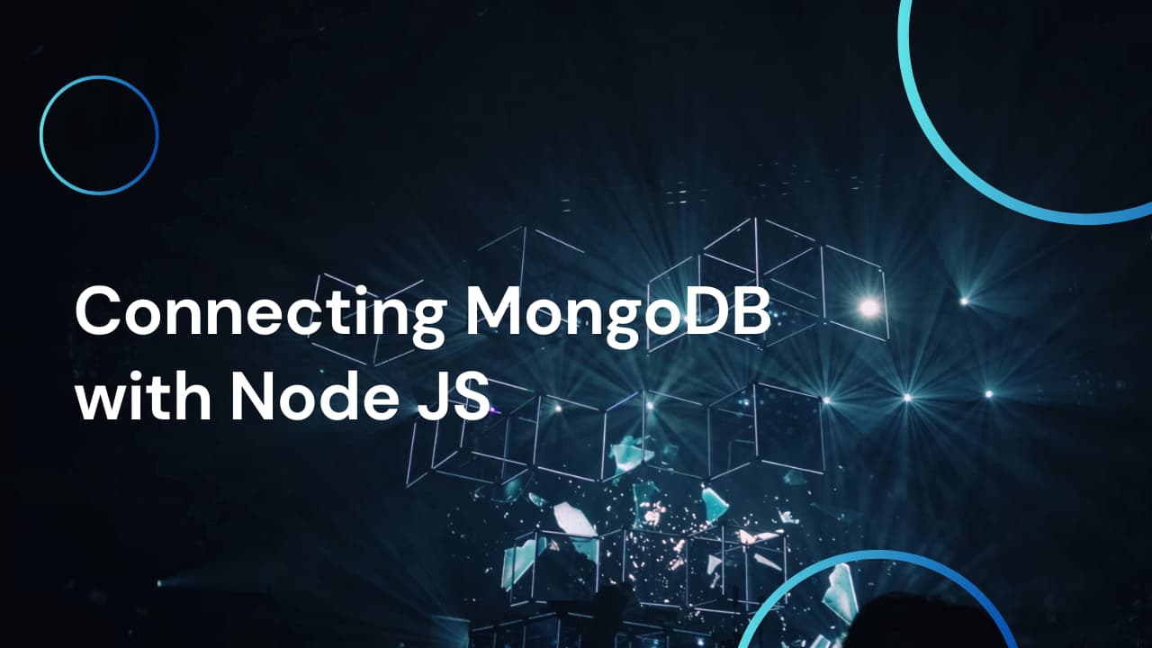Connecting MongoDB with Node JS